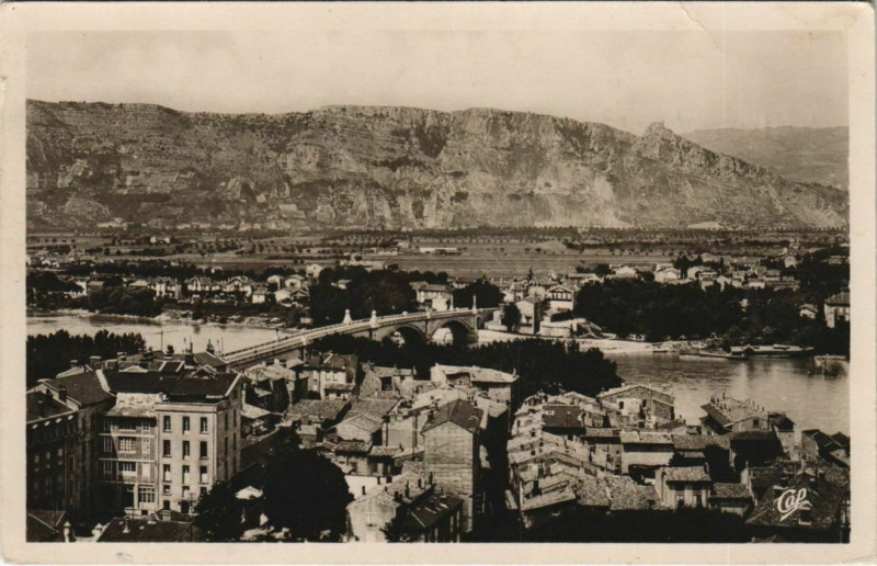 Carte postale ancienne Valence vue generale France à Valence