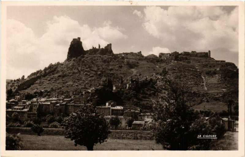 Carte postale ancienne Montelimar - Montelimar - Environs - Rochemaure à Montélimar