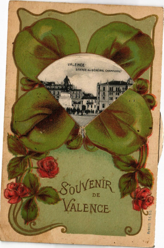 Carte postale ancienne Souvenir de Valence à Valence