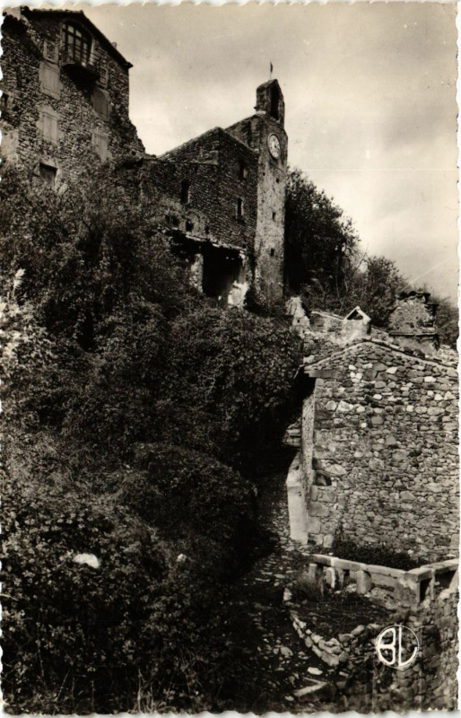 Carte postale ancienne Bourdeaux - La chevre morte à Bourdeaux