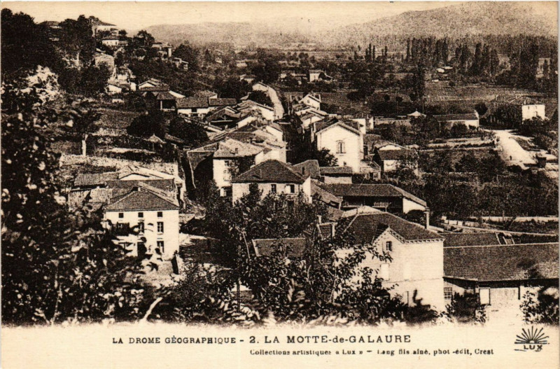 Carte postale ancienne La Motte Galaure