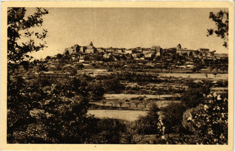 Carte postale ancienne La Garde-Adhemar - Cote Sud à La Garde-Adhémar