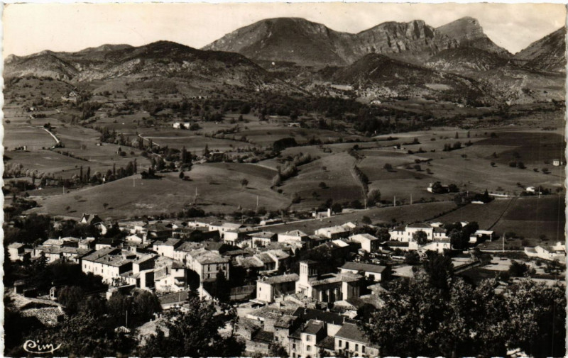 Carte postale ancienne Bourdeaux - Vue générale à Bourdeaux