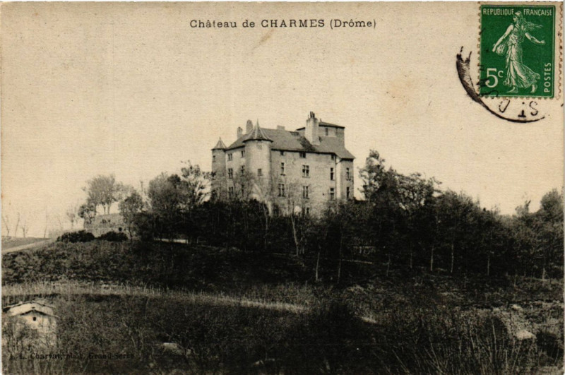 Carte postale ancienne Chateau de Charmes