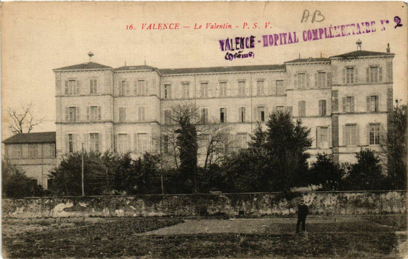 Carte postale ancienne Valence Le Valentin à Valence