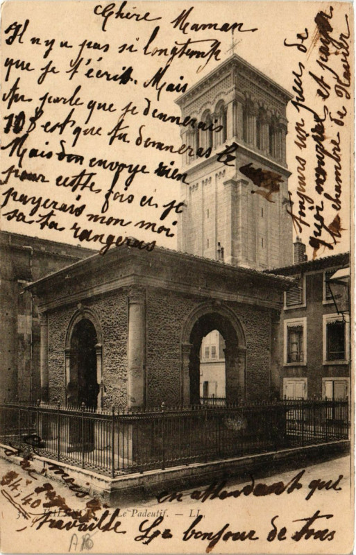 Carte postale ancienne Valence Le Pendetif à Valence