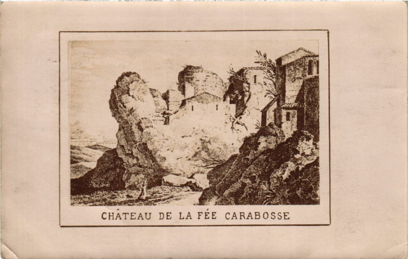 Carte postale ancienne Chateau de la Fée Carabosse