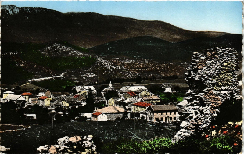 Carte postale ancienne La Chapelle-en-Vercors - Vue générale à La Chapelle-en-Vercors