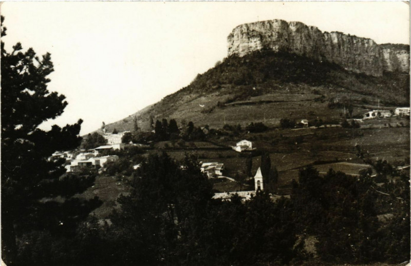 Carte postale ancienne Plan-de-Baix (750m) - Le Veilan (950m) à Plan-de-Baix