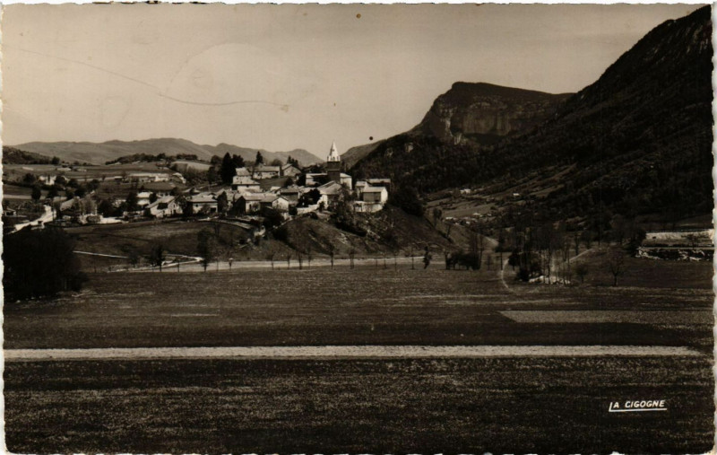 Carte postale ancienne Saint-Agnan-en-Vercors - Vue générale à Saint-Agnan-en-Vercors