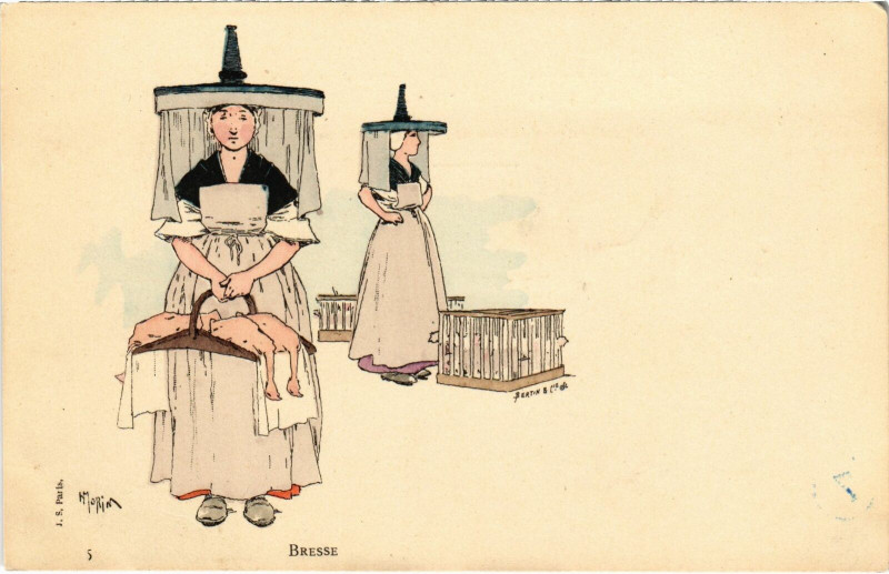 Carte postale ancienne Bresse