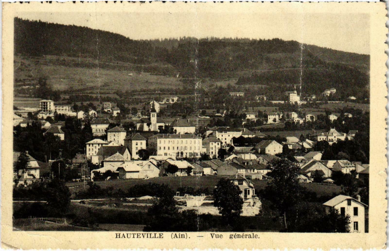 Carte postale ancienne Hauteville - Vue générale