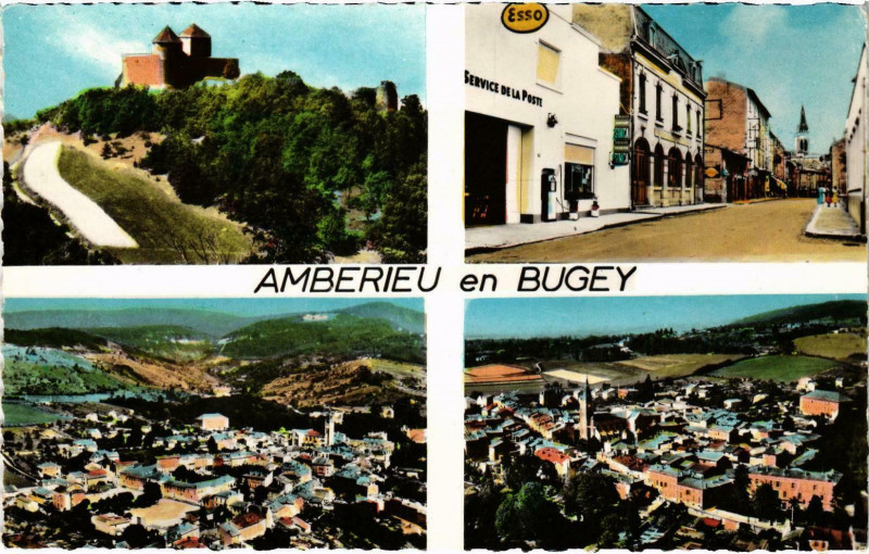 Carte postale ancienne Amberieu en Bugey à Ambérieu-en-Bugey