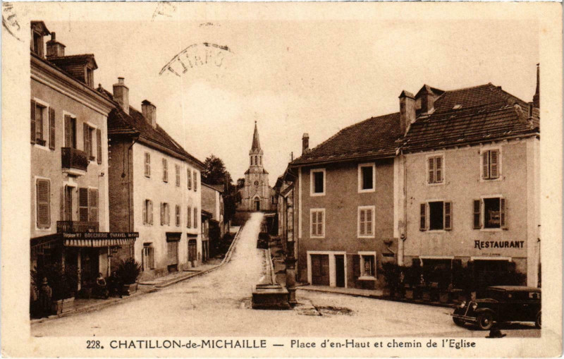 Carte postale ancienne Chatillon de Michaille