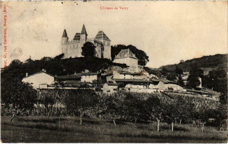 Carte postale ancienne Chateau de Varey