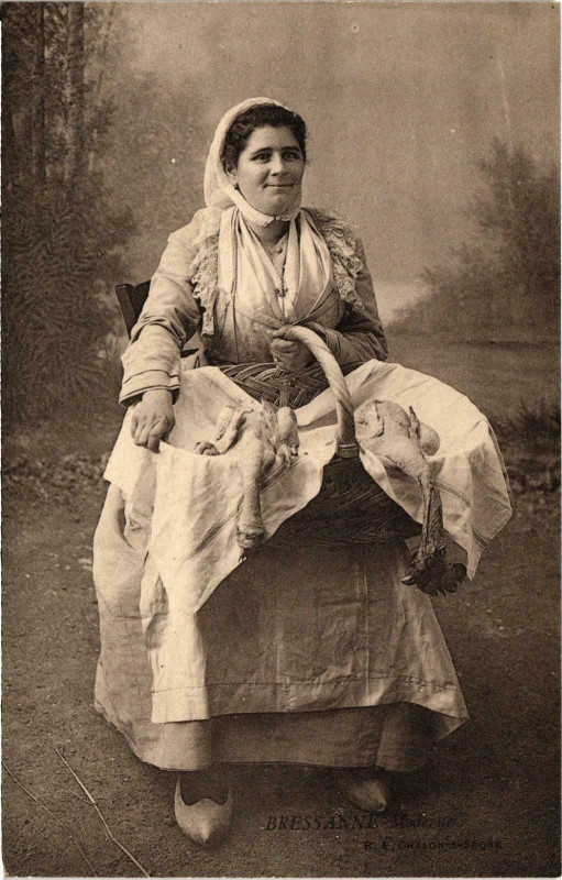 Carte postale ancienne Bressane Moderne