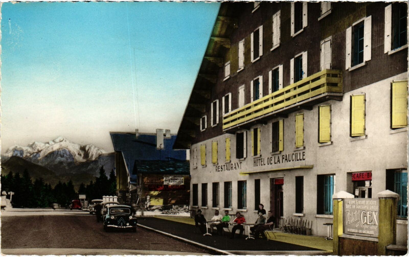 Carte postale ancienne La Route Blanche