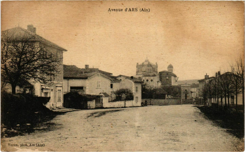 Carte postale ancienne Avenue d'Ars