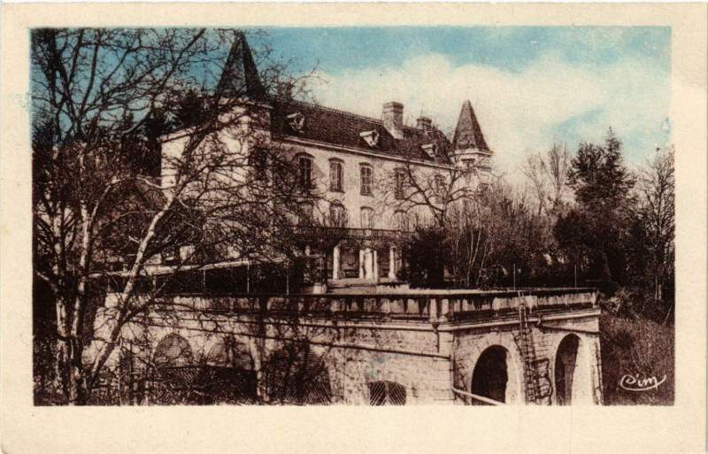 Carte postale ancienne Meximieux Le Chateau à Meximieux