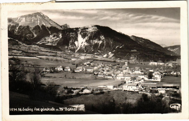 Carte postale ancienne Lalley Vue générale