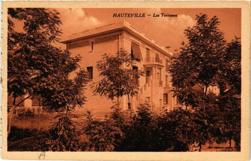Carte postale ancienne Hauteville Les Terrasses