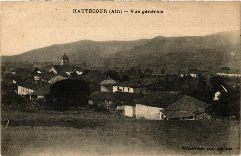Carte postale ancienne Hautecour Vue générale