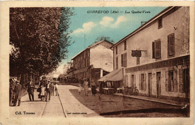 Carte postale ancienne Gorrevod Les Quatre-Vents à Gorrevod