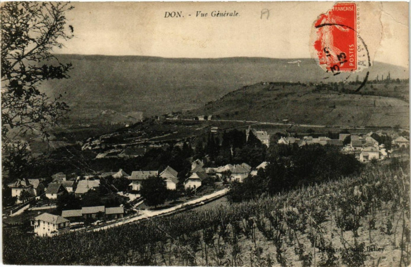 Carte postale ancienne Don Vue générale