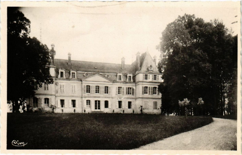 Carte postale ancienne Divonne-les-Bains Le Chateau à Divonne-les-Bains