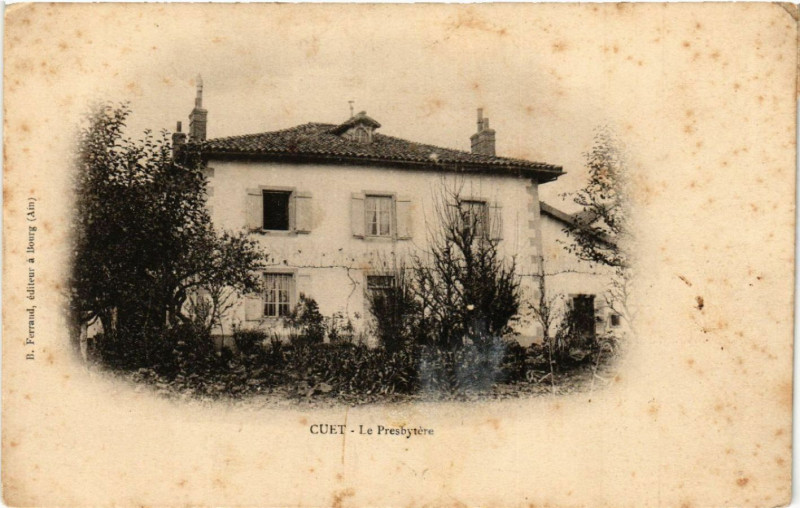 Carte postale ancienne Cuet Le Presbytere
