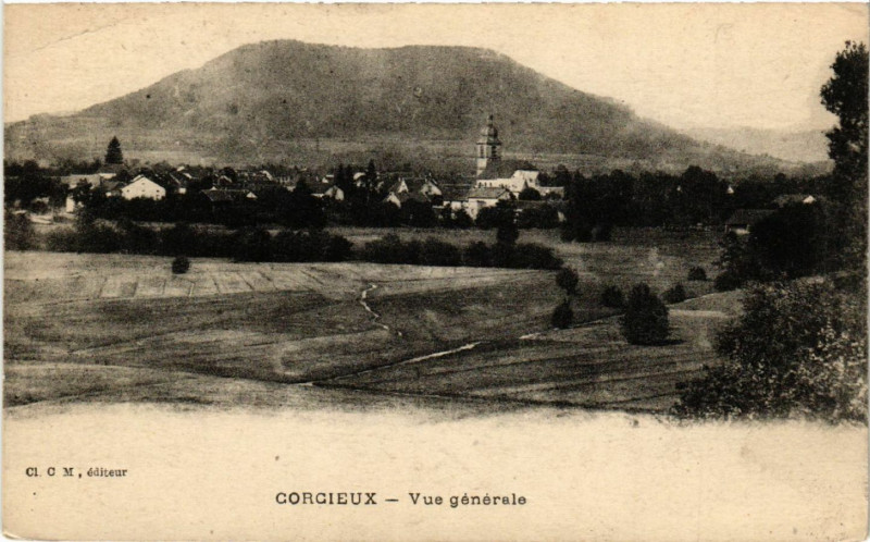 Carte postale ancienne Corcieux Vue générale