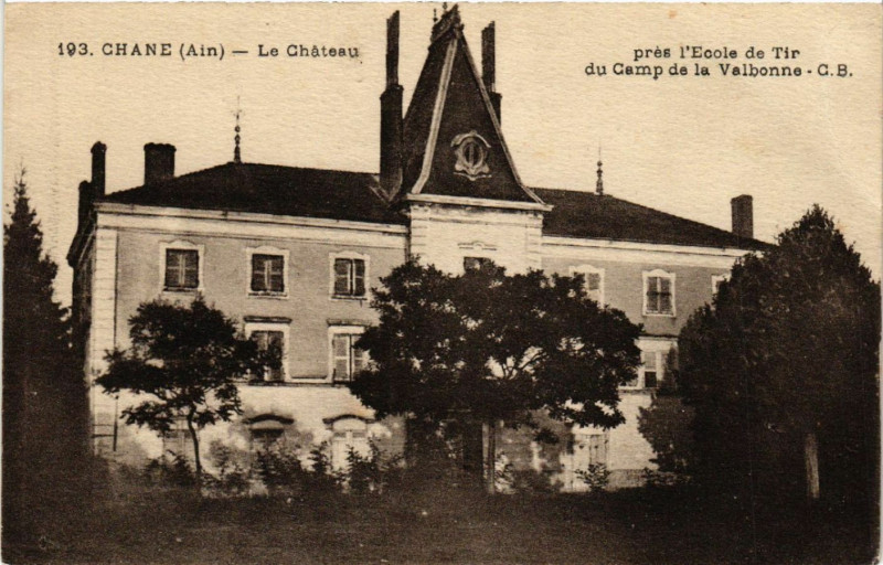 Carte postale ancienne Chane Le Chateau