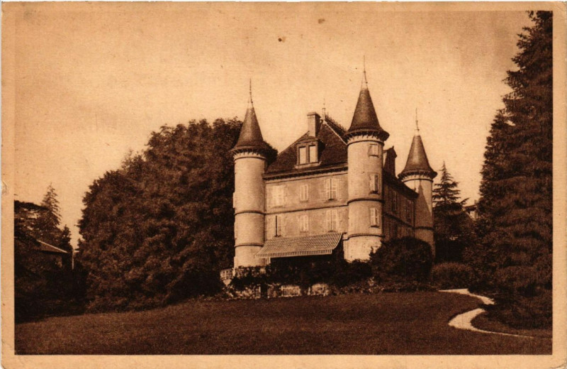 Carte postale ancienne Jujurieux Chateau de Valence à Jujurieux