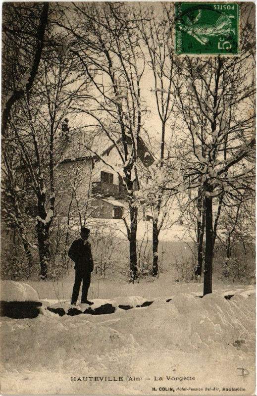 Carte postale ancienne Hauteville La Vorgette