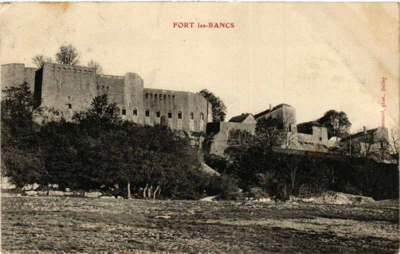 Carte postale ancienne Fort-les-Bancs Vue