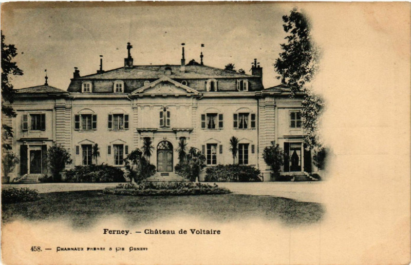 Carte postale ancienne Ferney Chateau de Voltaire