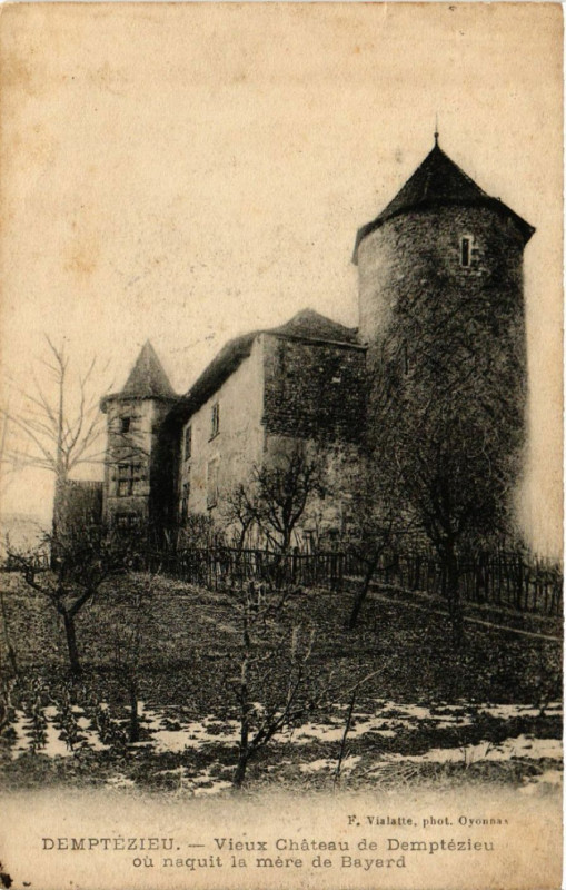Carte postale ancienne Demptezieu Demptézieu Vieux Chateau de Demptezieu