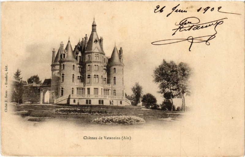 Carte postale ancienne Chateau de Vataneins