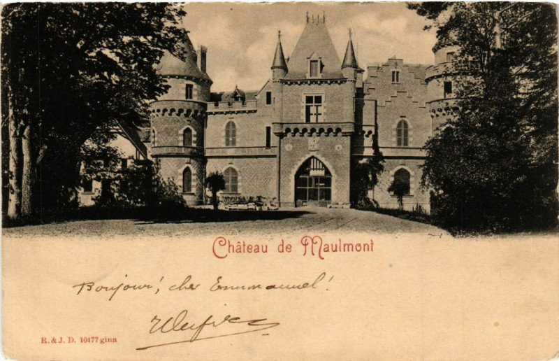 Carte postale ancienne Chateau de Maulmont