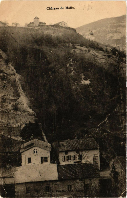 Carte postale ancienne Chateau de Malix