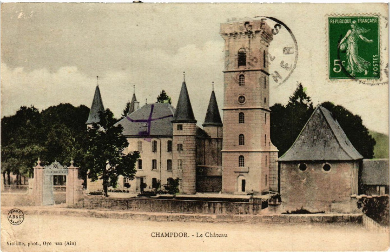 Carte postale ancienne Champdor Le Chateau