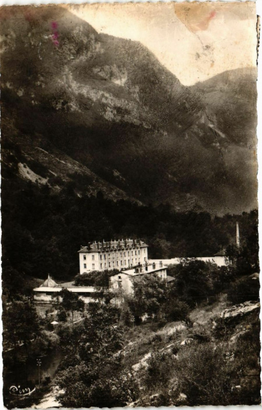 Carte postale ancienne Chaley Usine Difa à Chaley