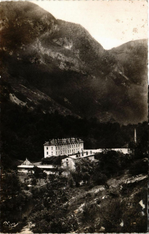 Carte postale ancienne Chaley Usine Difa à Chaley