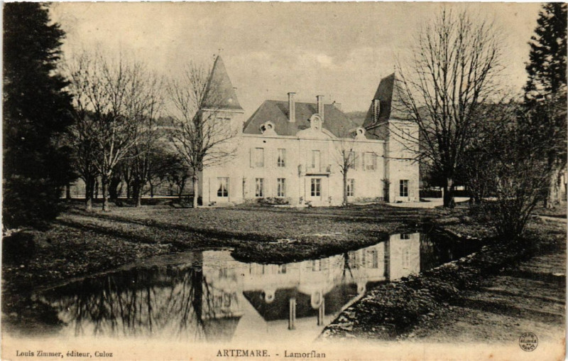Carte postale ancienne Artemare Lamorflan à Artemare