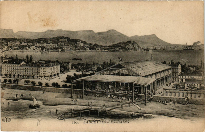 Carte postale ancienne Sablettes Les Bains