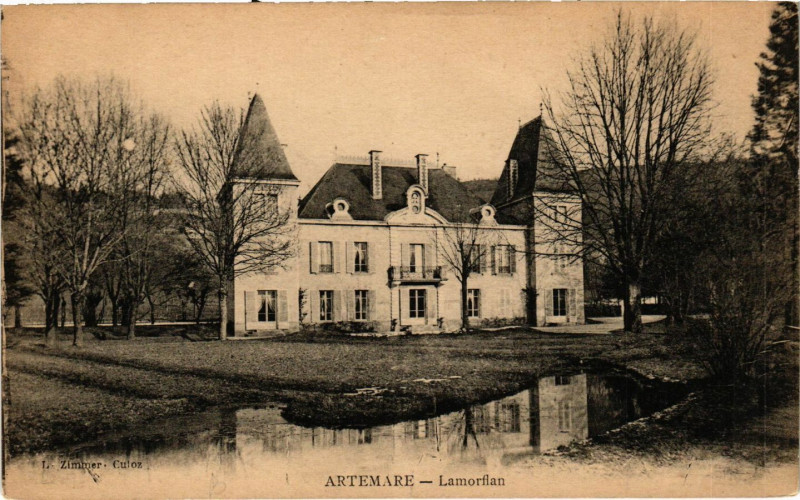 Carte postale ancienne Artemare Lamorflan à Artemare