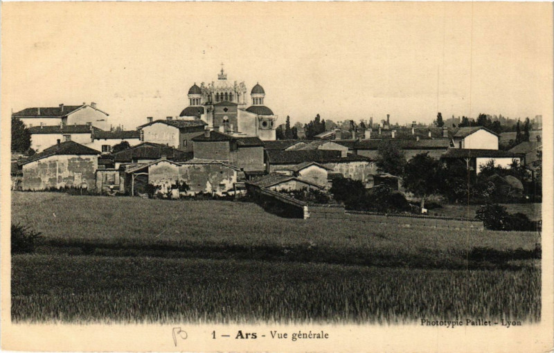 Carte postale ancienne Ars Vue générale