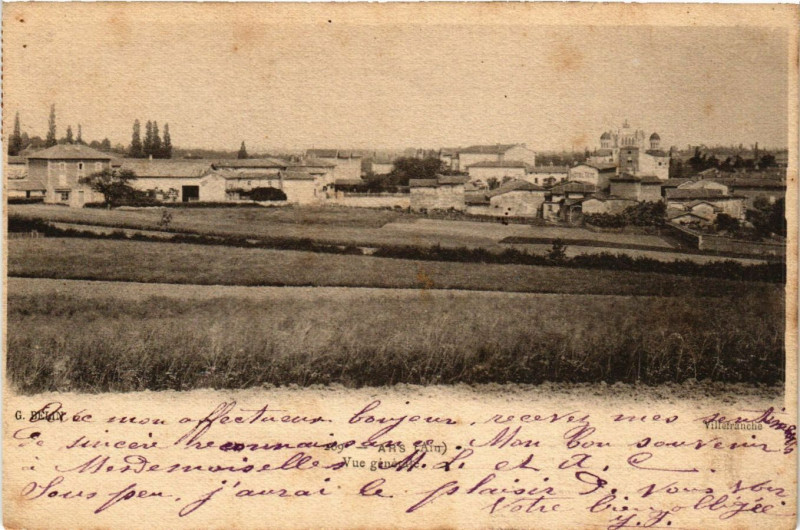 Carte postale ancienne Ars Vue générale