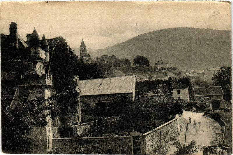 Carte postale ancienne Benonces Commune d'ou depend la Chartreuse de Portes à Bénonces