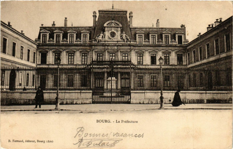 Carte postale ancienne Bourg La Prefecture